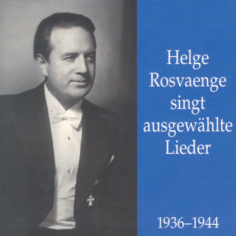 Обложка альбома «Helge Rosvaenge Singt Ausgewählte Lieder» — Helge Rosvaenge