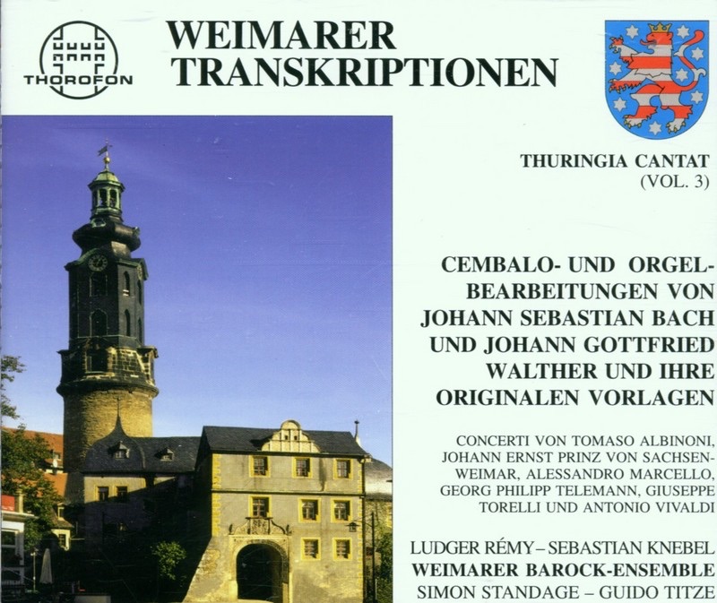 Обложка альбома «Weimarer Transkriptionen» — Weimarer Barock-Ensemble