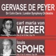 Weber Clarinet Concerto No 2 in E Flat Op 74 Spohr Clarinet Concerto No 1 in C Minor Op 26