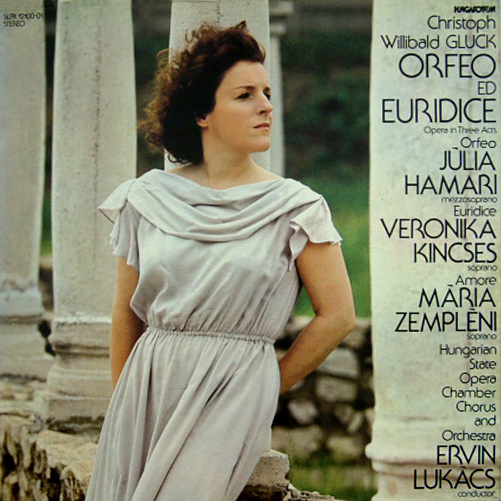 Обложка альбома «Orfeo ed Euridice - Opera in Three Acts (Hungaroton Classics)» — Júlia HAMARI, Veronika Kincses, Ervin Lukács, Hungarian State Opera Chamer Orchestra & Hungarian State Opera Chorus