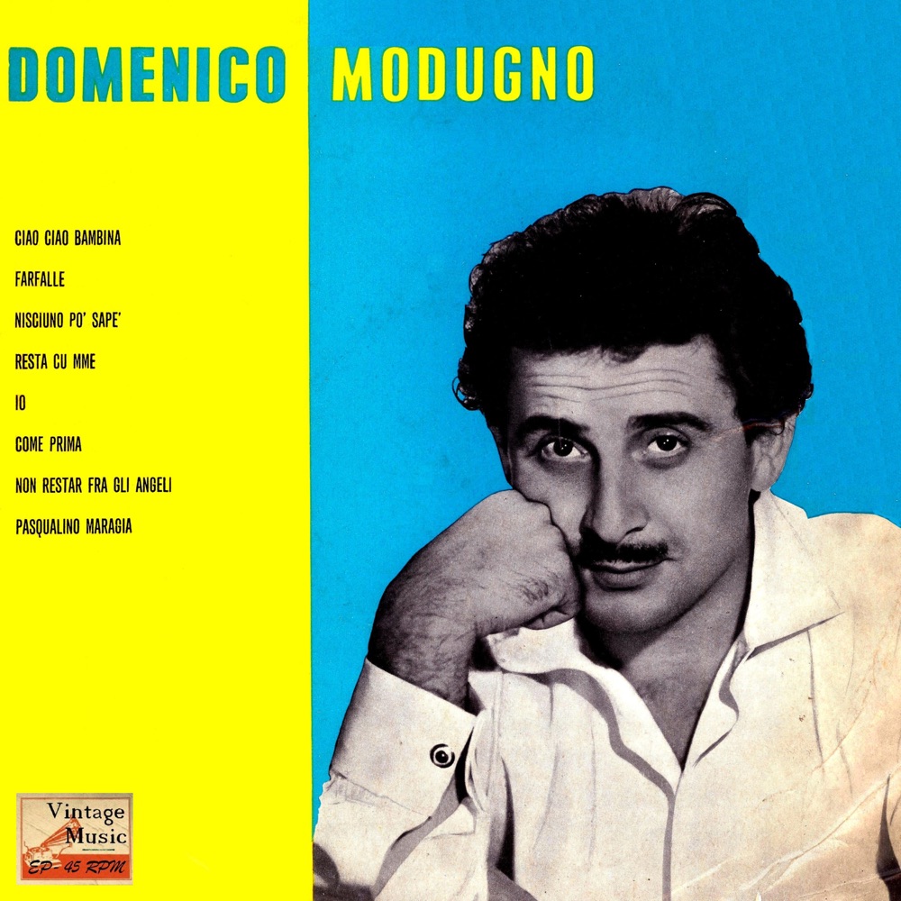 Обложка альбома «Vintage Pop No. 122 - EP: Come Prima» — Domenico Modugno