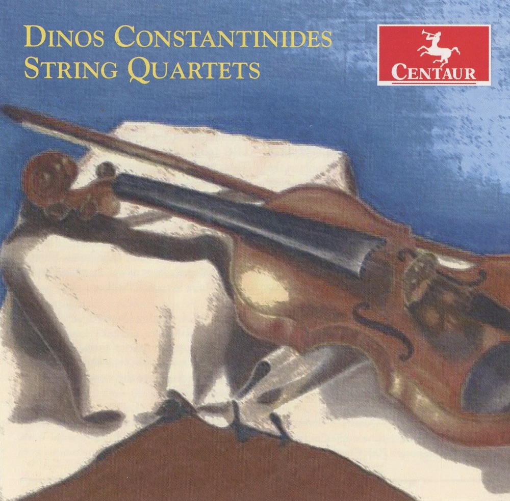 Обложка альбома «Constantinides: String Quartets» — Sinfonietta String Quartet, Nevsky String Quartet & Valcour String Quartet