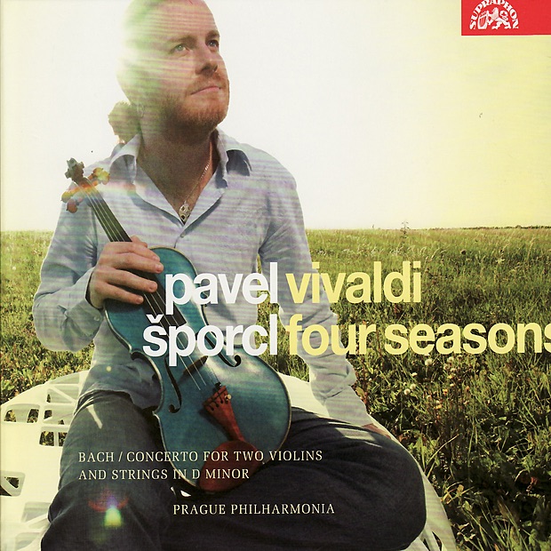Обложка альбома «Vivaldi: The Four Seasons - Bach: Concerto for Two Violins and Strings» — Pavel Sporcl & PKF - Prague Philharmonia