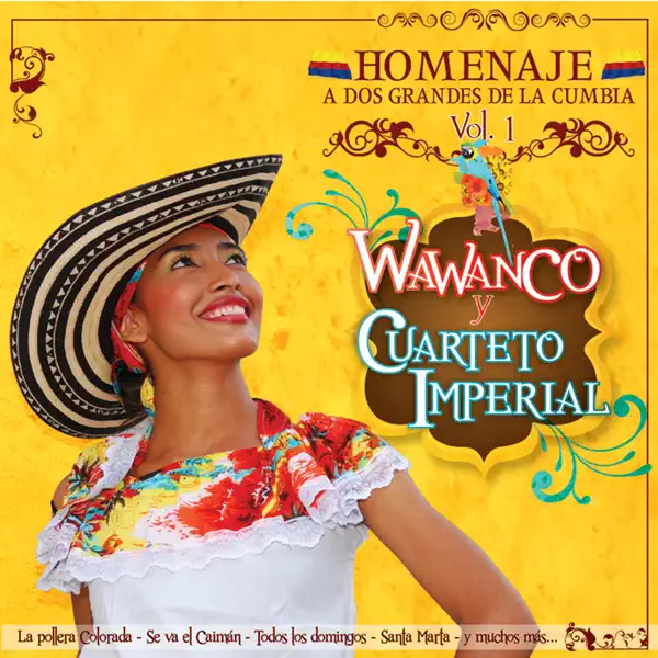 Mosaico de Cumbia: El Conductor/La Cosecha de Mujeres/La Fiesta de María Dolores/Palomita Blanca/Cumbia Bendita/El Pescador/Roberto Ruiz/La Pereza/Toquen un Paseo/La Plena Española/Quiero un Sombrero — Riki Maravilla