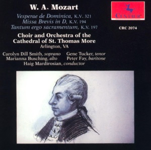 Mozart, W.A.: Vesperae Solennes De Dominica - Missa Brevis in D Major