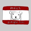 Podington Bear - Wavy Glass