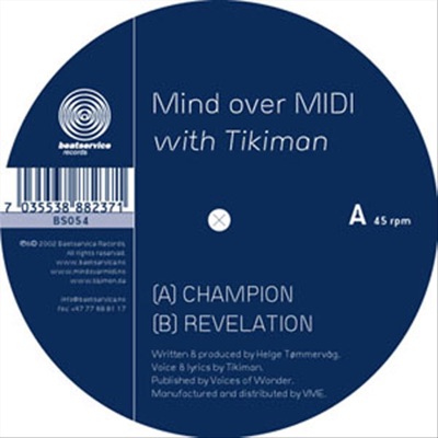Champion (With Tikiman) - Single