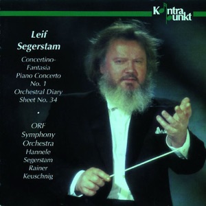 Segerstam: Concertino-Fantasia, Piano Concerto No 1, Orchestral Diary Sheet No. 34