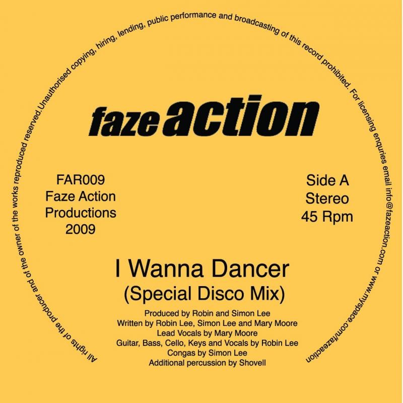 Обложка альбома «I Wanna Dancer» — Faze Action