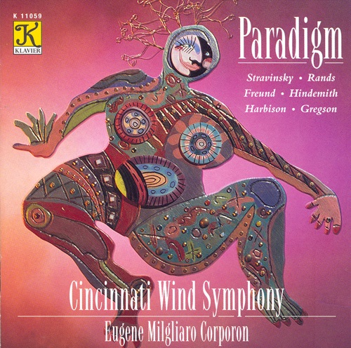Обложка альбома «Paradigm» — Eugene Migliaro Corporon & Cincinnati Wind Symphony