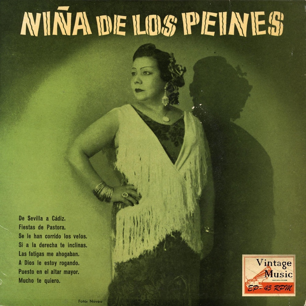 Обложка альбома «Vintage Flamenco Cante Nº34 - EPs Collectors» — La Niña de los Peines
