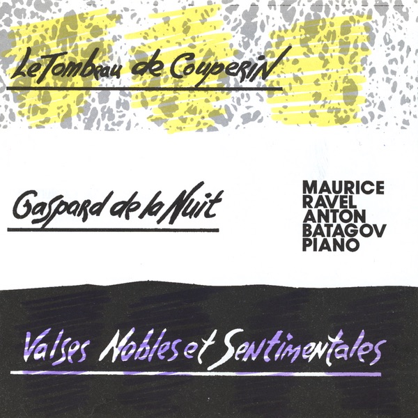 Обложка альбома «plays Maurice Ravel» — Anton Batagov