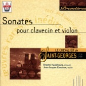 Saint-Georges : Sonates pour clavecin et violon artwork