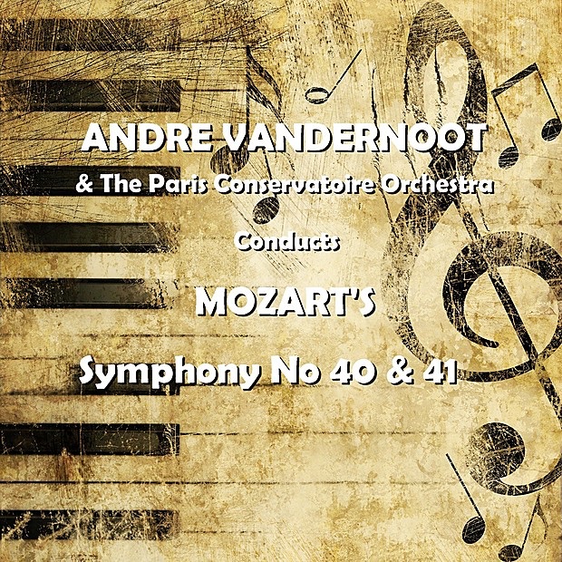 Обложка альбома «Mozart 40 & 41» — Andre Vandernoot
