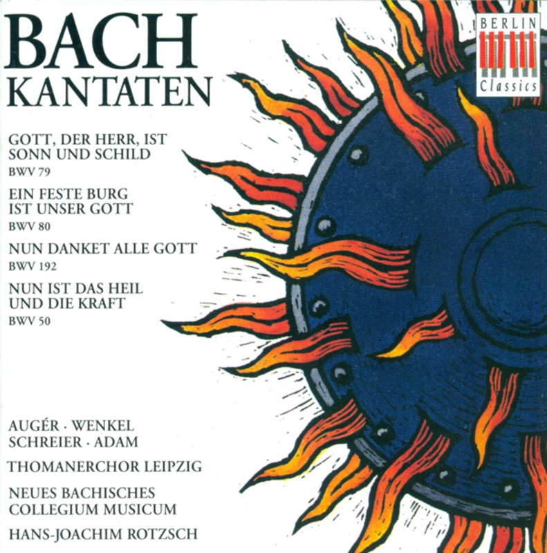 Обложка альбома «Bach: Cantatas - BWV 50, 79, 80, 192» — Hans-Joachim Rotzsch & Neues Bachisches Collegium Musicum