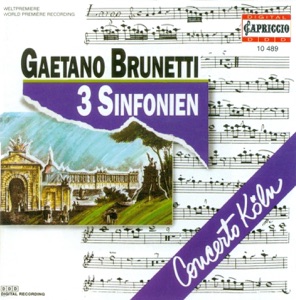Brunetti: Symphonies Nos. 22, 26 and 36