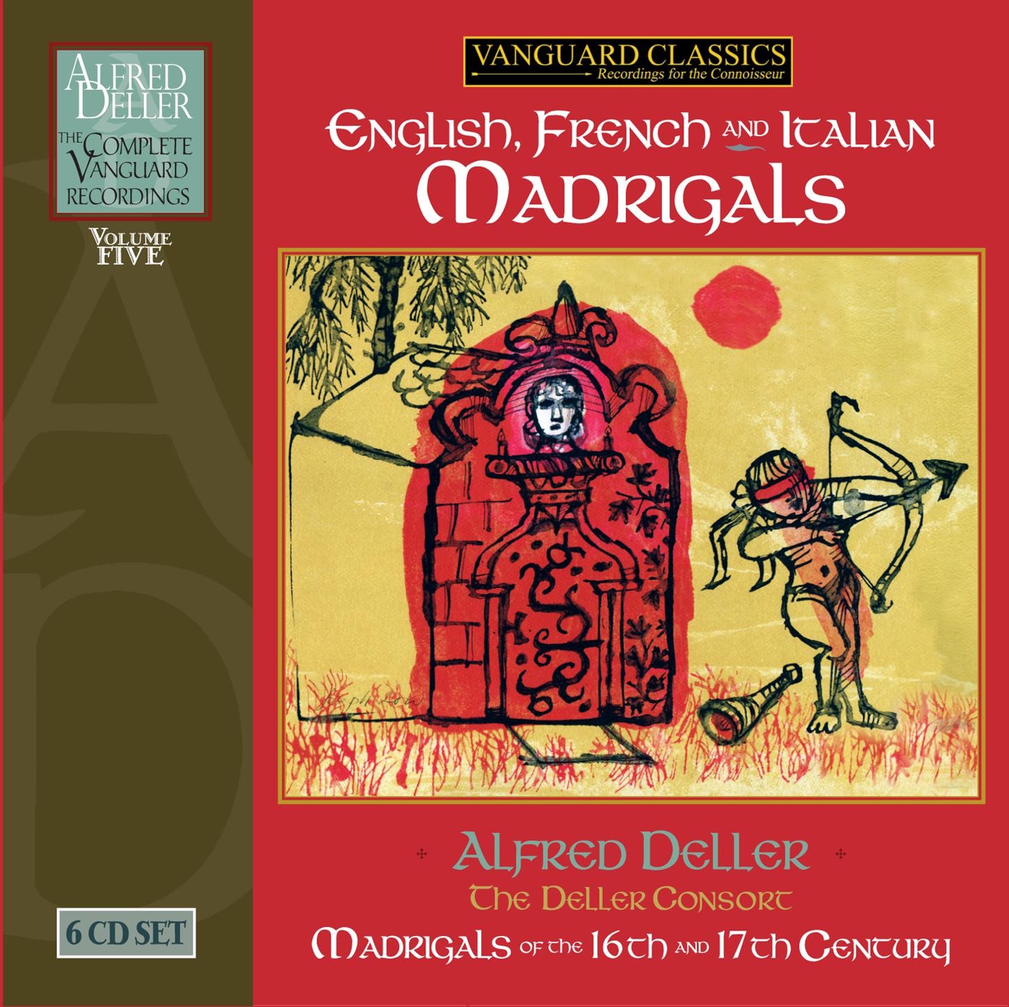 Alfred Deller: Madrigals, Complete Deller V*l. 5
