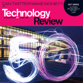 Audible Technology Review, March 2010 - Technology Review Cover Art