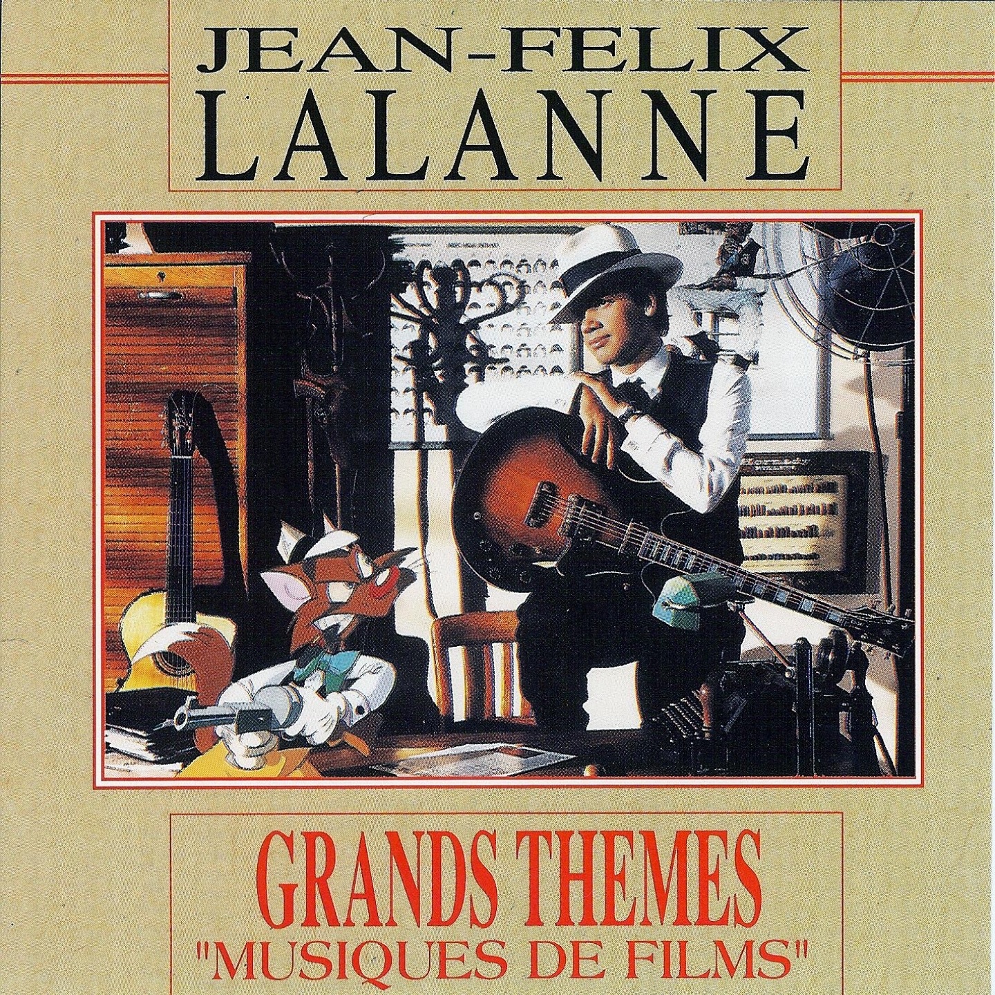 Les grands thèmes (Musiques de films) by Jean-Felix Lalanne album cover