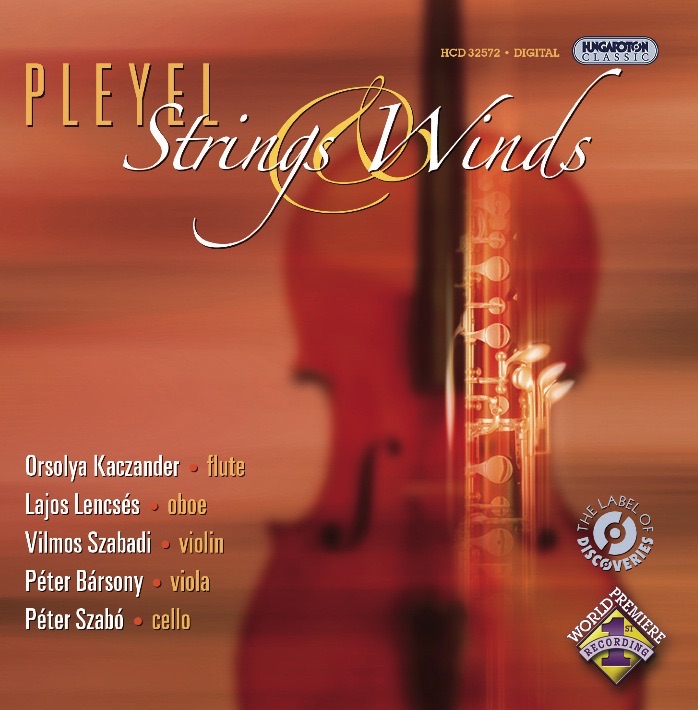 Обложка альбома «String&Winds» — Orsolya Kaczander, Lajos Lencsés, Vilmos Szabadi, Peter Barsony & Péter Szabó