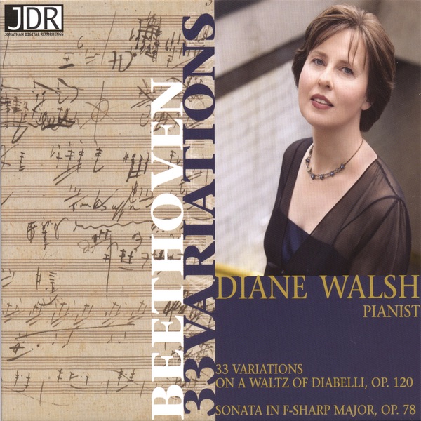 Обложка альбома «Beethoven 33 Variations» — Diane Walsh