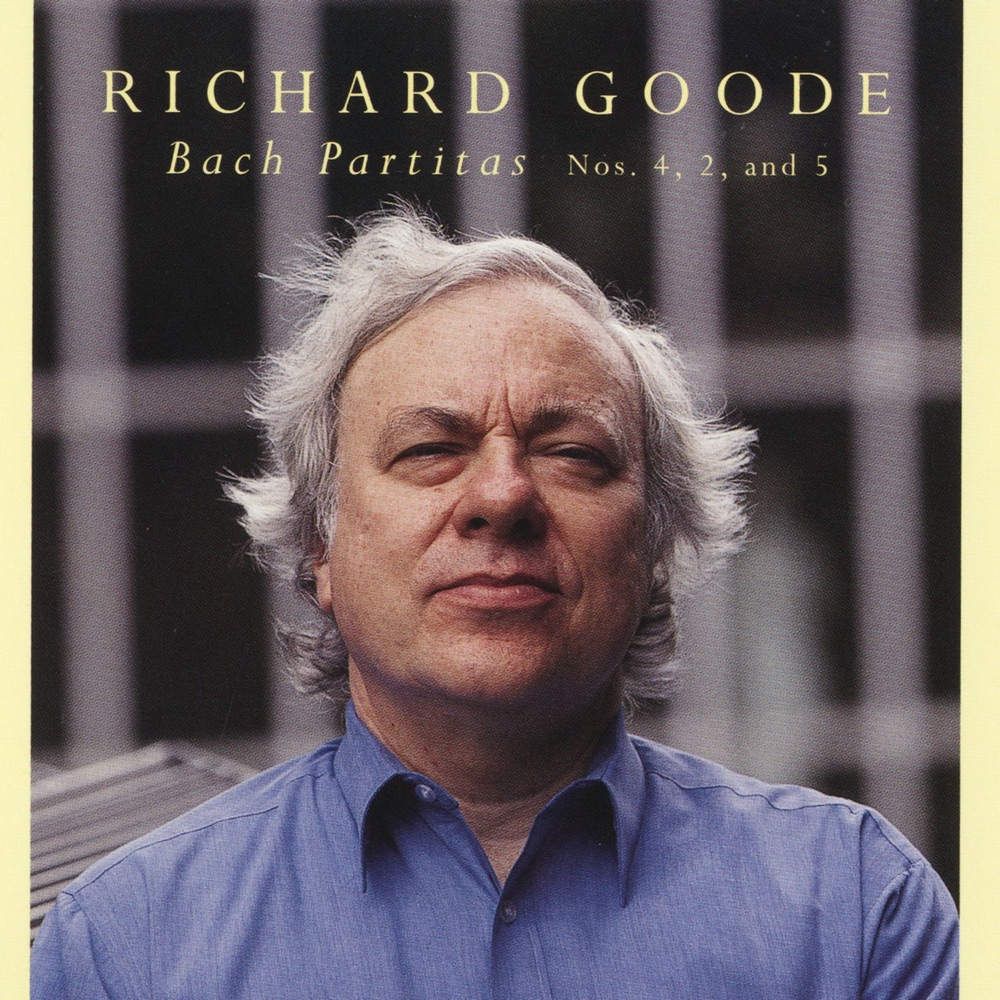 Обложка альбома «Bach Partitas: Nos. 4, 2 & 5» — Richard Goode