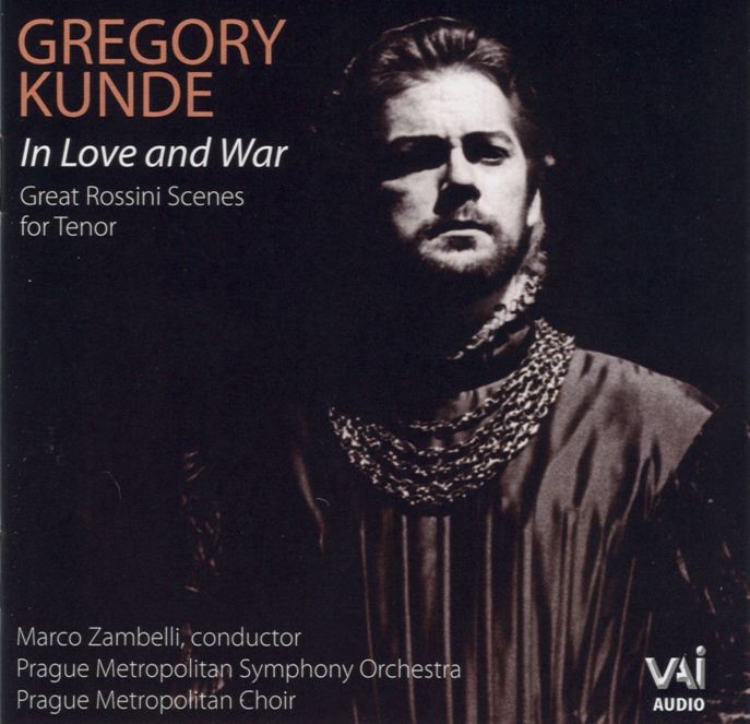 Обложка альбома «Gregory Kunde - In Love and War» — Gregory Kunde, Marco Zambelli & Prague National Symphony Orchestra