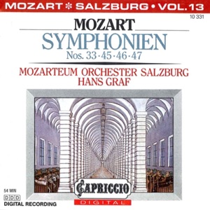Mozart: Symphonien Nos. 33, 45, 46, 47