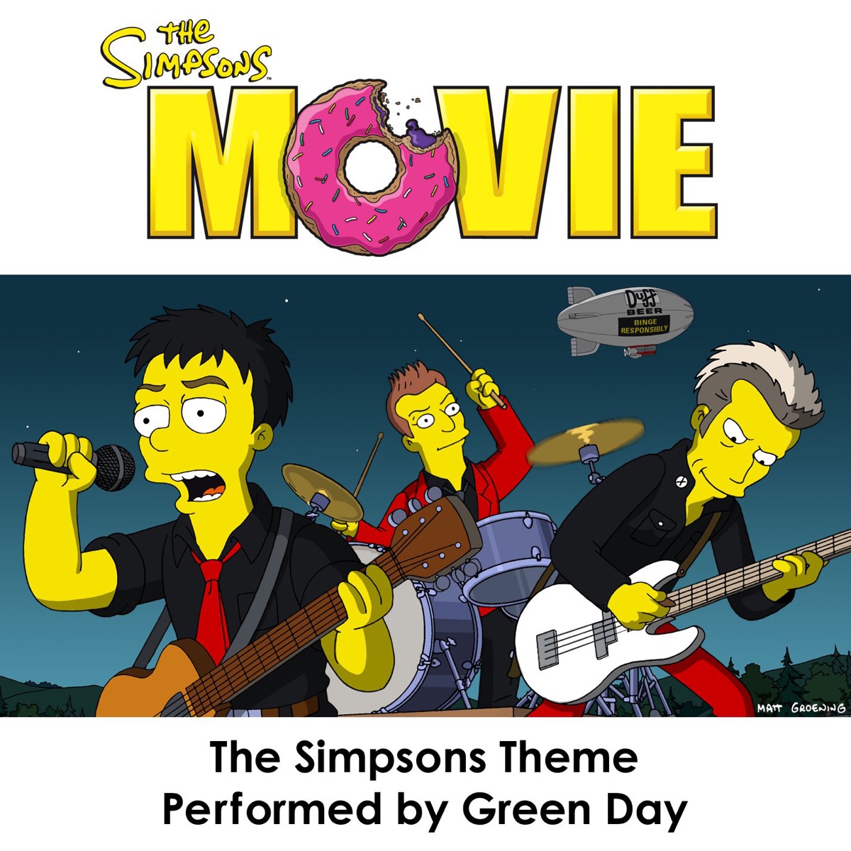 The Simpsons Theme (From "the Simpsons Movie") cover art