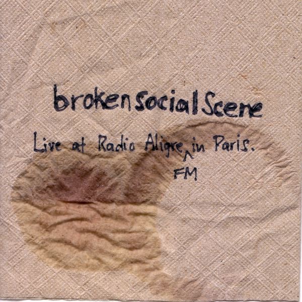 Обложка альбома «Live At Radio Aligre FM In Paris - EP» — Broken Social Scene