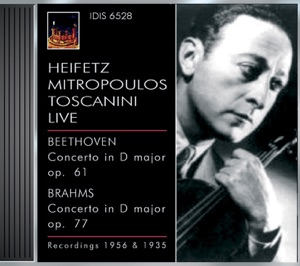 Beethoven, L. Van: Violin Concerto, Op. 61 - Brahms, J.: Violin Concerto, Op. 77 (Heifetz) (1935, 1956)