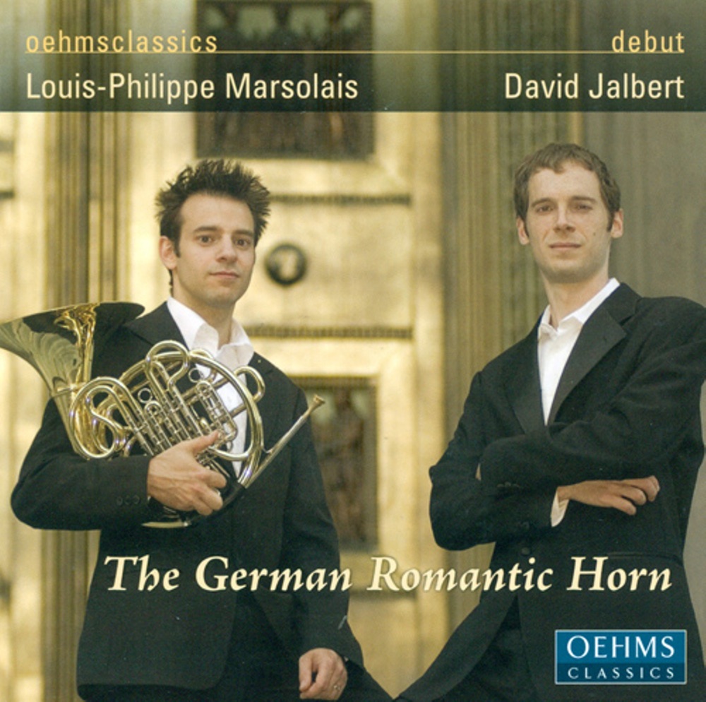 Обложка альбома «Horn Recital: Marsolais, Louis - Philippe - Strauss, R. - Strauss, F.J. - Lachner, F.P. - Schumann, R. - Pilss, K. (The German Romantic Horn)» — Louis-Philippe Marsolais & David Jalbert