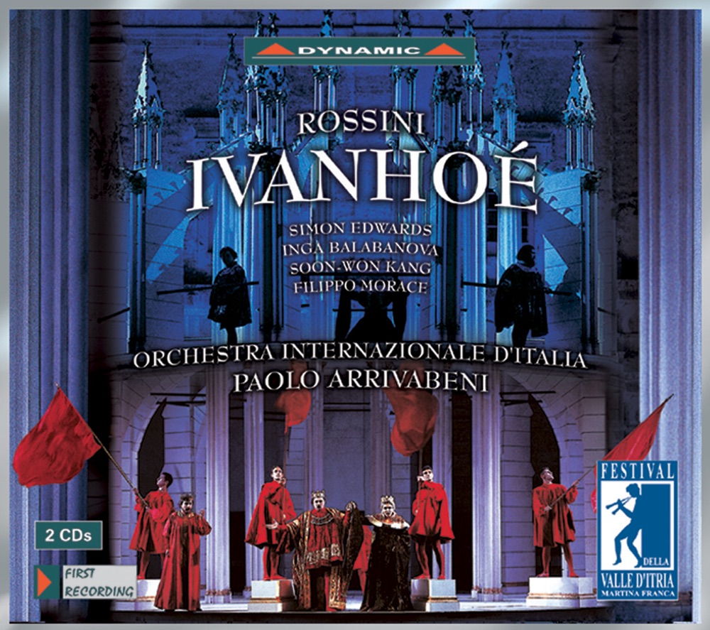 Обложка альбома «Rossini: Ivanhoe» — Salvatore Cordella, Paolo Arrivabeni, Italian International Orchestra & Bratislava Chamber Choir
