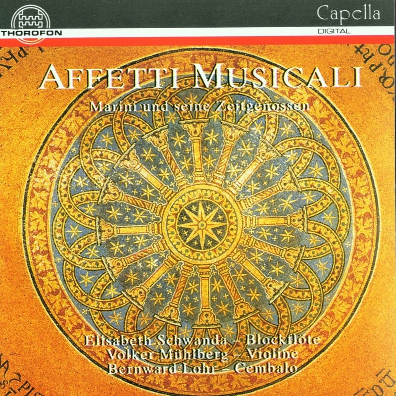 Обложка альбома «Marini Und Seine Zeitgenossen» — Affetti Musicali