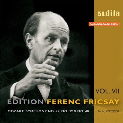 Mozart: Symphony No. 29, No. 39 & No. 40 (Edition Ferenc Fricsay)