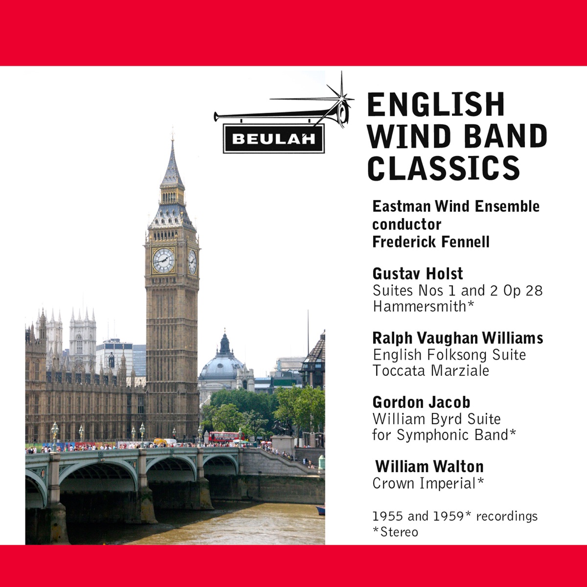 English Wind Band Classics cover art