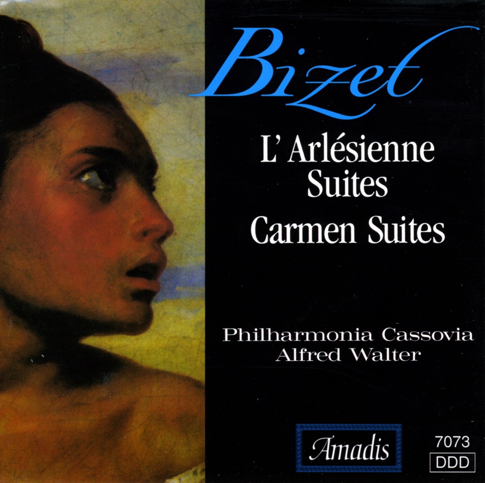 Обложка альбома «Bizet: Carmen Suites Nos. 1 and 2 - L'Arlesienne Suites Nos. 1 and 2» — Alfred Walter & Philharmonia Cassovia