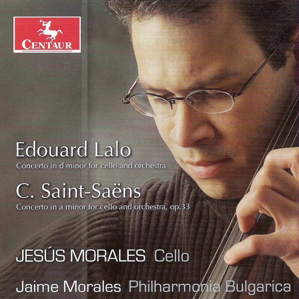 Обложка альбома «Saint-Saens, C.: Cello Concerto No. 1 - Faure, G.: Elegie - Apres Un Reve - Lalo, E.: Cello Concerto in D Minor» — Jaime Morales, Bulgarica Philharmonia & Jesus Morales