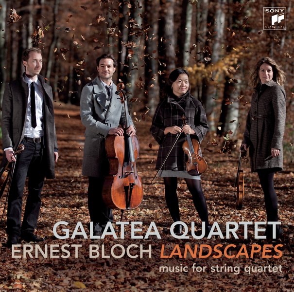 Обложка альбома «Bloch: Landscapes - Works for String Quartet» — Galatea Quartet