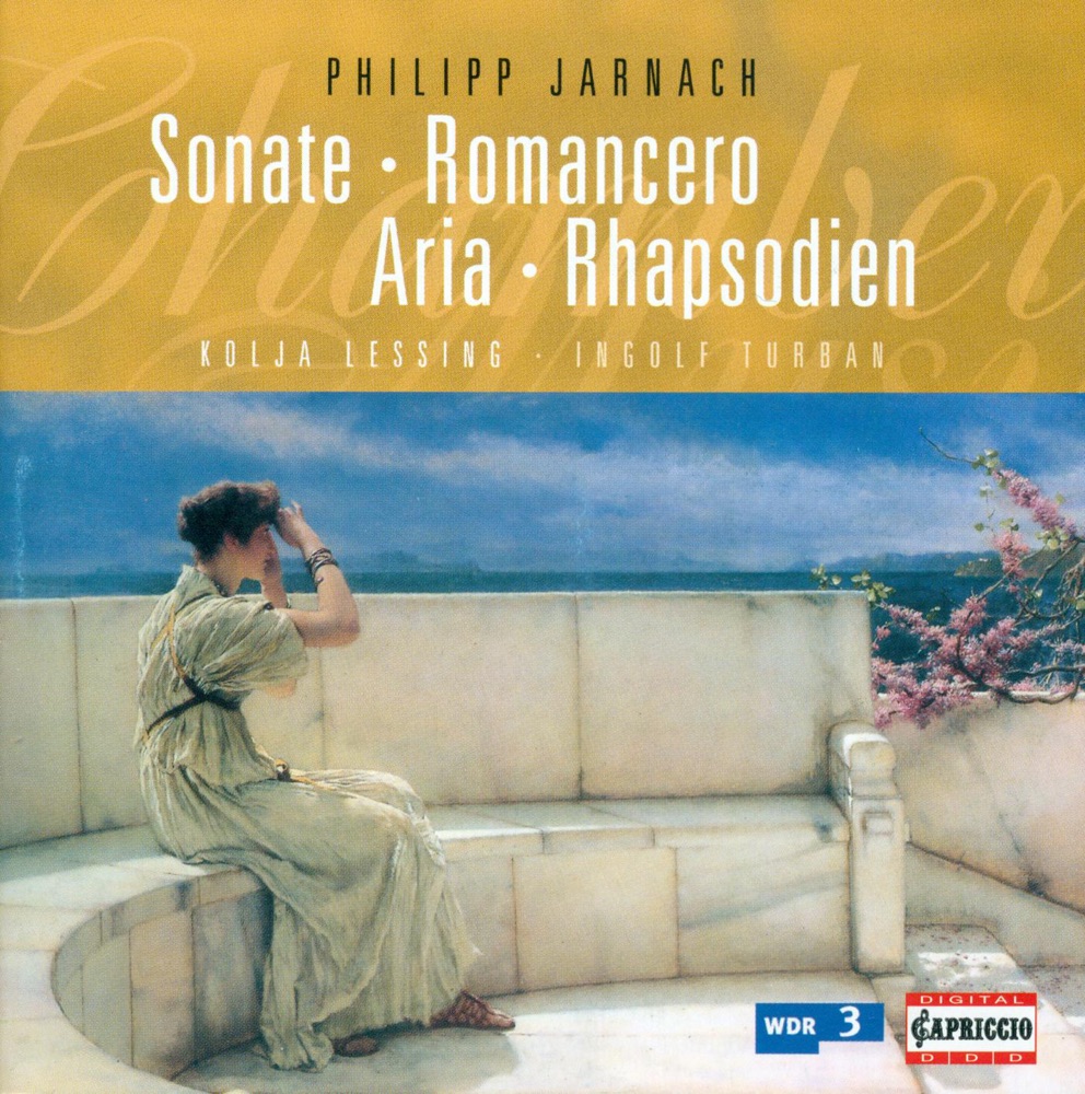 Обложка альбома «Jarnach, P.: Piano Sonata No. 2 - Romancero I - 3 Rhapsodien - Aria» — Kolja Lessing & Ingolf Turban