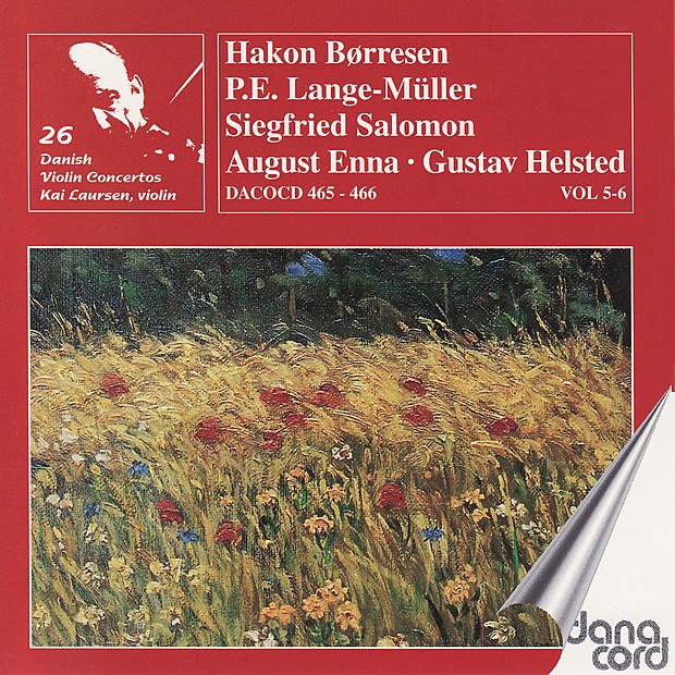 Обложка альбома «Danish Violin Concertos, Vols. 5 & 6» — Kai Laursen