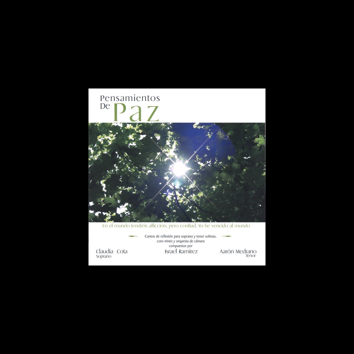 Pensamientos de Paz” álbum de Israel Ramirez en Apple Music
