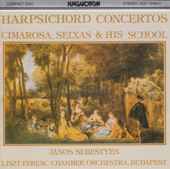 Cover art for D. Cimarosa, C. Seixas and his School: Harpsichord Concertos by János Sebestyén