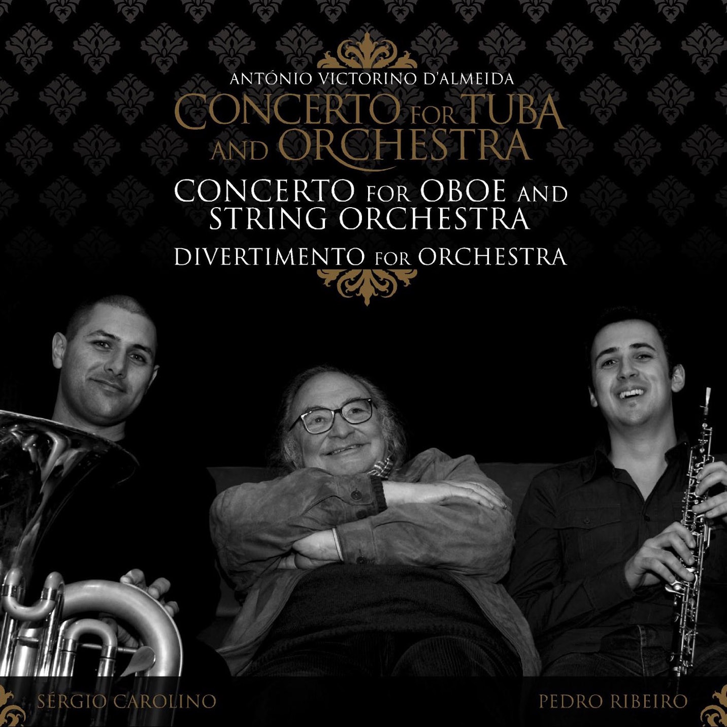 Concerto for Tuba and Orchestra (Concerto for Tuba and Orchestra  Concerto for Oboe and String Orchestra  Divertimento for Orchestra) by Sérgio Carolino, Pedro Ribeiro, Orquestra Nacional do Porto, Orquestra do Algarve, Bruckner Orchester Linz, Marc Tardue & Osvaldo Ferreira album cover