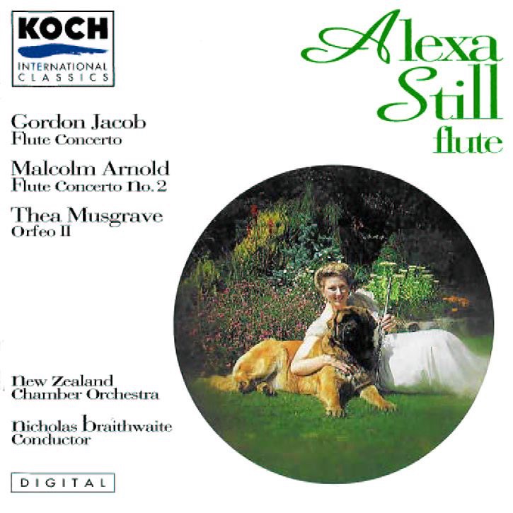 Обложка альбома «Alexa Still Flute» — Alexa Still, New Zealand Chamber Orchestra & Nicholas Braithwaite
