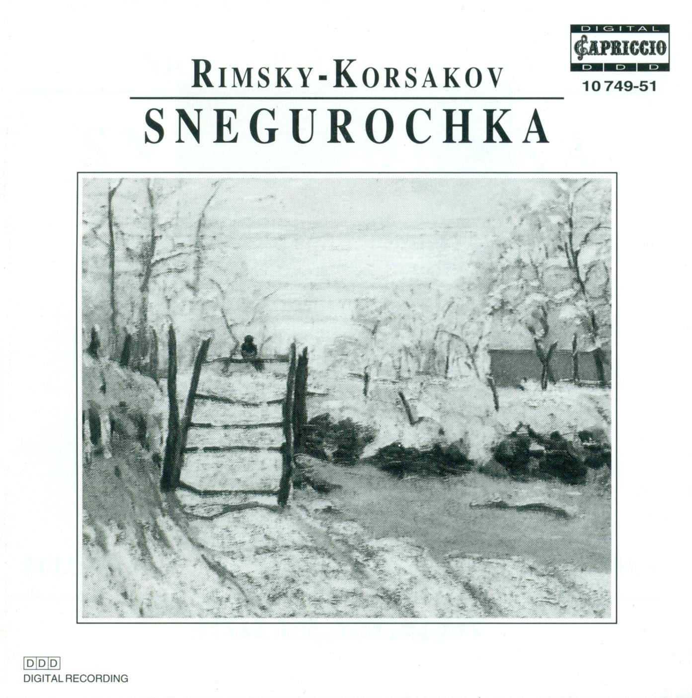 Rimsky-Korsakov, N.A.: Snow Maiden (The) [Opera] by Stefka Evstatieva, Nicola Ghiuselev, Bulgarian Radio Symphony Orchestra, Alexandrina Milcheva, Bulgarian Radio Chorus, Stefka Mineva, Stoyan Angelov, Lyubomir Dyakovski, Vessela Zorova, Elena Zemenkova, Avram Andreev & Lyubomir Videnov album cover