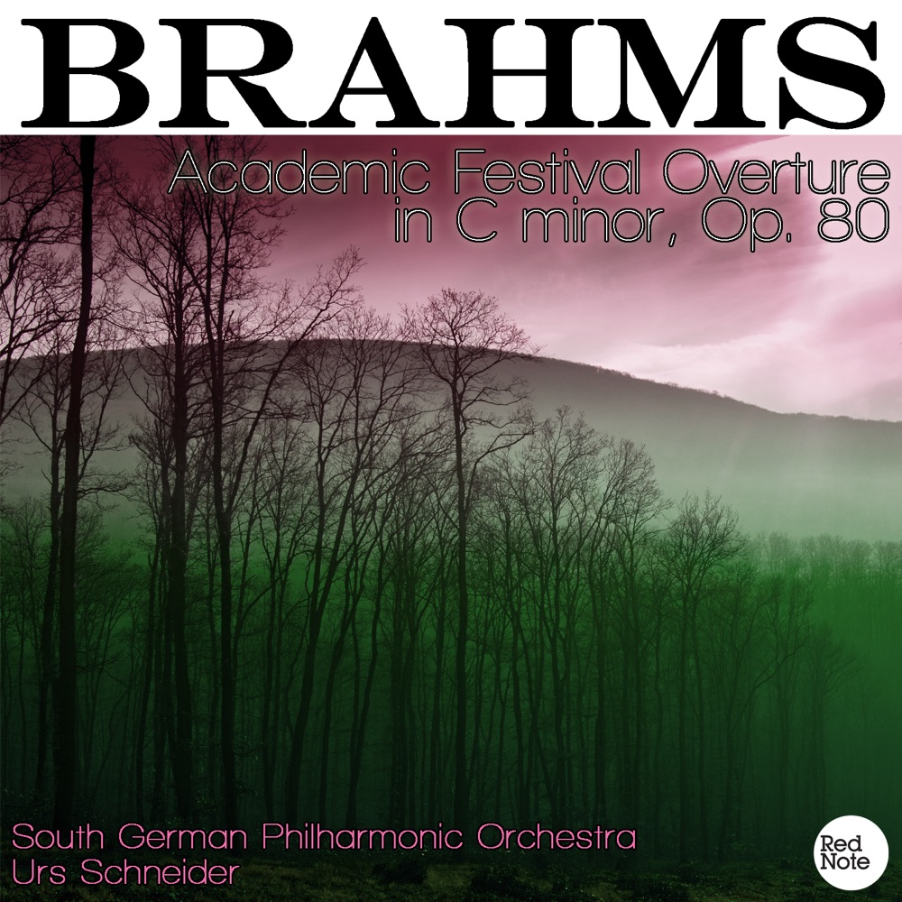 Обложка альбома «Brahms: Academic Festival Overture in C minor, Op. 80» — South German Philharmonic Orchestra & Urs Schneider