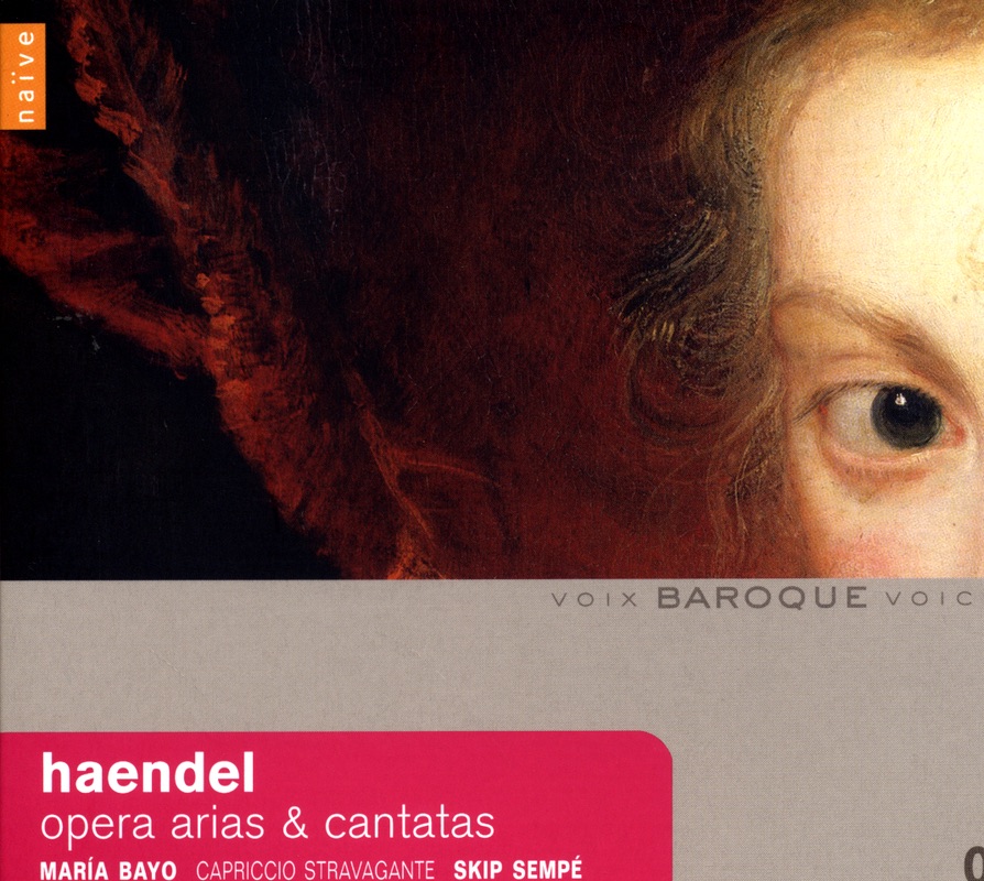 Обложка альбома «Haendel: Opera Arias & Cantatas» — María Bayo, Capriccio Stravagante & Skip Sempé