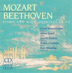 Beethoven & Mozart: Piano and Wind Quintets in E-Flat