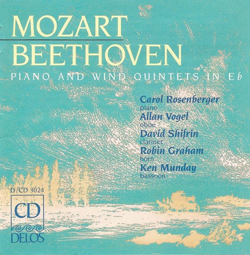 Beethoven & Mozart: Piano and Wind Quintets in E-Flat